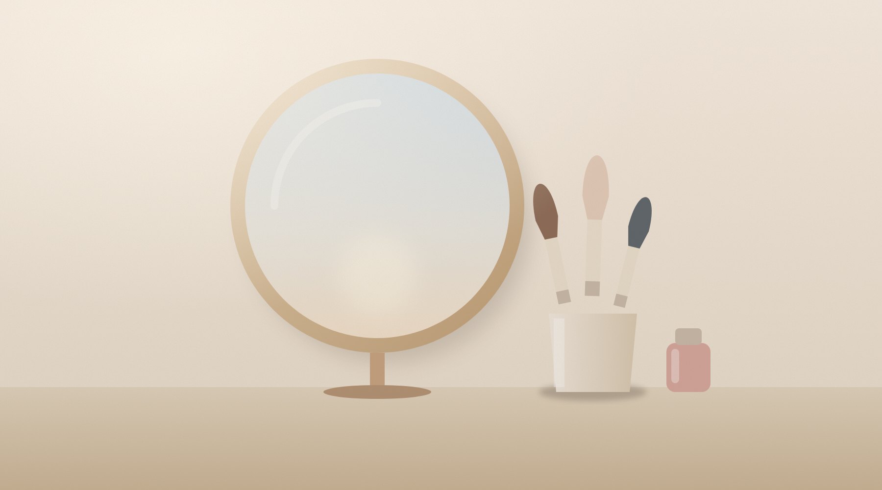 Factura de maquillaje y peinado